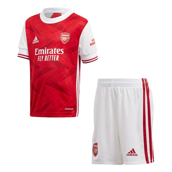 Trikot Arsenal Heim Kinder 2020-21 Rote Fussballtrikots Günstig